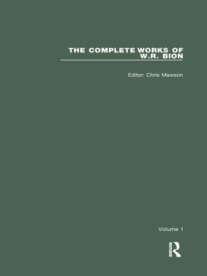 cover image of The Complete Works of W.R. Bion